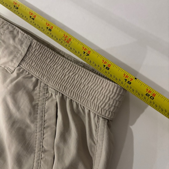 Columbia Pants Men XL Beige Convertible Zip Cargo Titanium Hiking Omni-Dry Trail - Picture 9 of 13